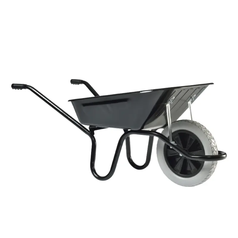 Brouette Aktiv Premium 100 litres peinte roue increvable charge utile 150 kg - Haemmerlin - 305000106