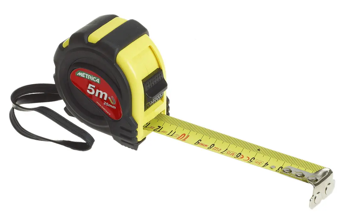 Mètre à ruban magnétique  - METRICA - 5mx25mm - 38845G