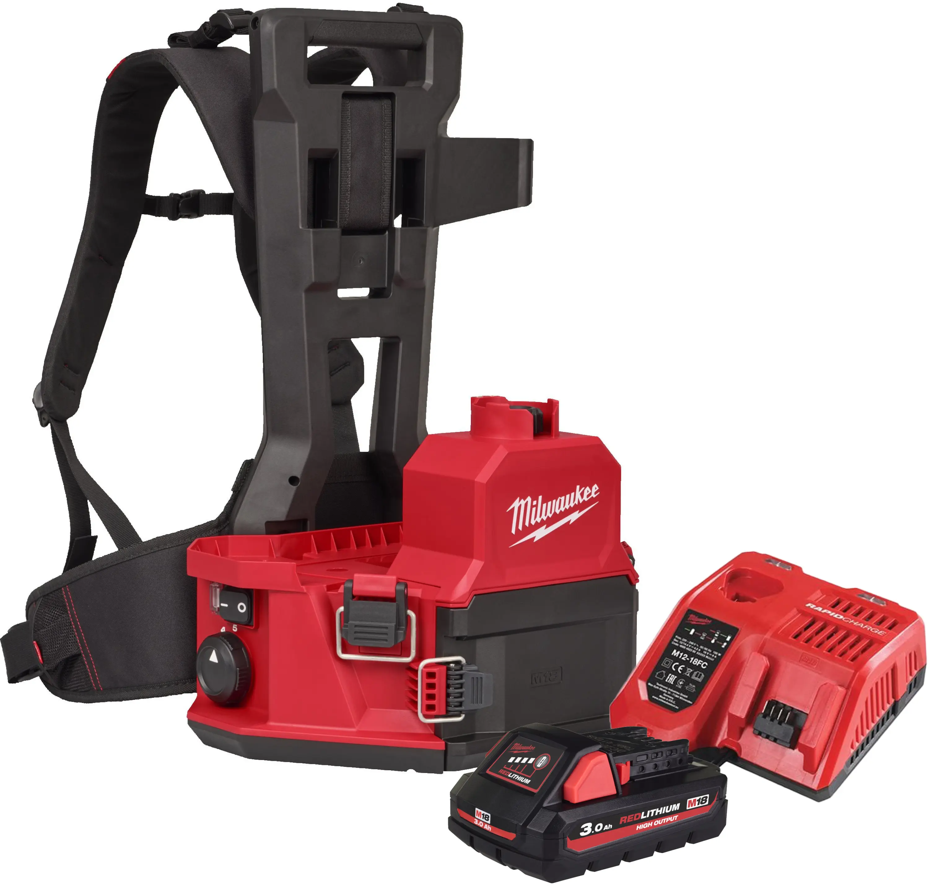 Pulvérisateur dorsal M18 BBPFP2-301 - 18V 3,0Ah - MILWAUKEE - 4933498962