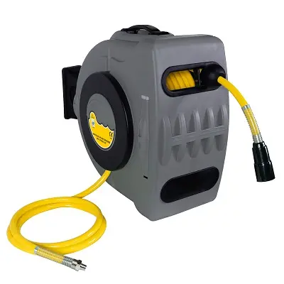 Enrouleur plastique carrossé pour air Ø 3/8″ (10 mm) - 20 m - ALGI EQUIPEMENTS - 07779515