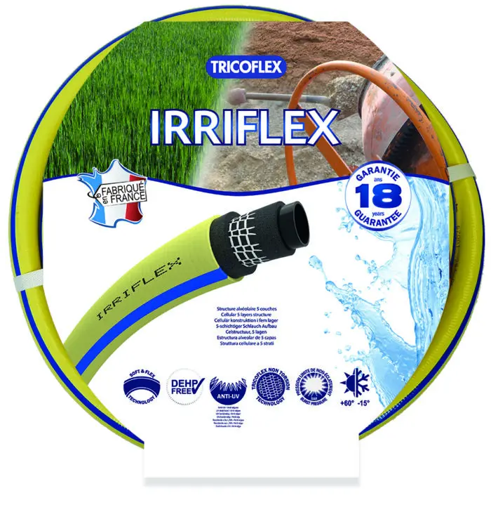 Tuyau souple multicouche irriflex 15 - 50m - TRICOFLEX - 110053