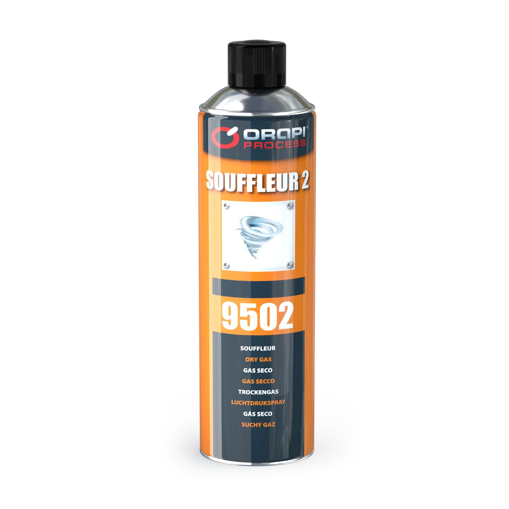 Nettoyant dépoussiérant à gaz sec Souffleur 2 - Aérosol 650 ml - ORAPI - 49502A4