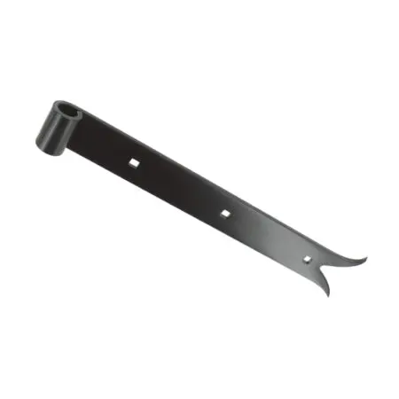 Penture queue de carpe fer de 39x4,5 mm époxy noir D.16 mm - TIRARD BURGAUD - 1PD92
