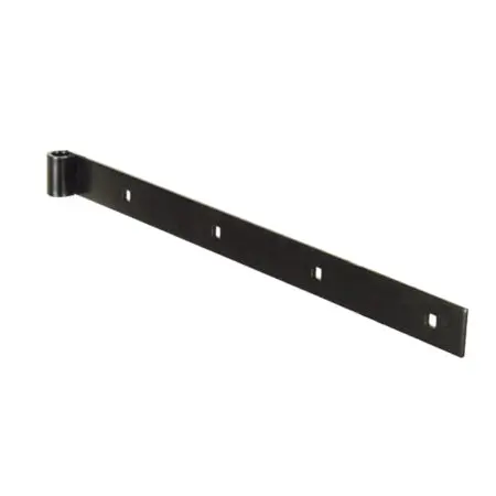 Penture droite bout carré époxy noir fer de 50x6 mm D.16 mm - TIRARD BURGAUD - 1PD928