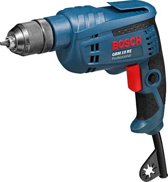 Perceuse-visseuse 1 vitesse BOSCH - GBM 10 RE Professional - 600 W - 0601473600