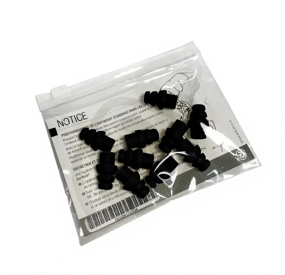 Embouts flex Eartech Access – Pack 5 paires - EAROW  - EARPLUG_N_X10