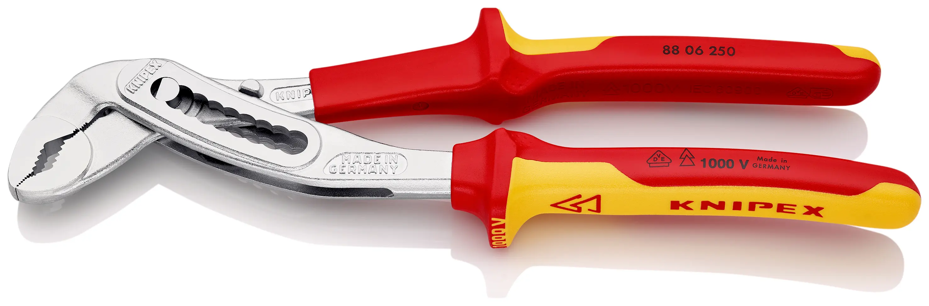Pince multiprise - KNIPEX - Alligator - Isolé 1000V - 250 mm - 88 06 250