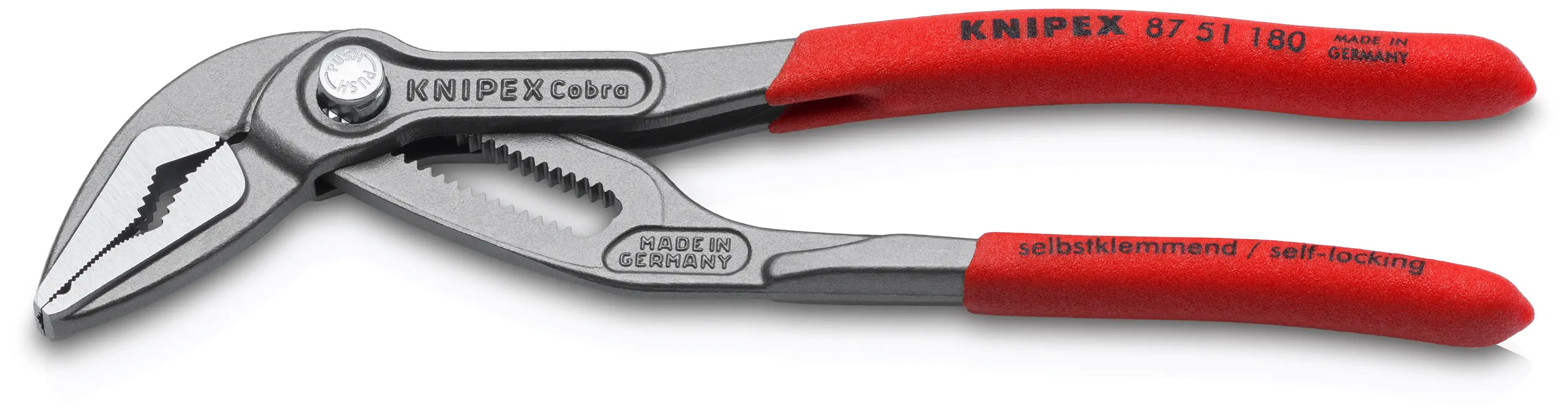 Pince multiprise ultra-effilée  Cobra® ES 180mm - KNIPEX - 87 51 180