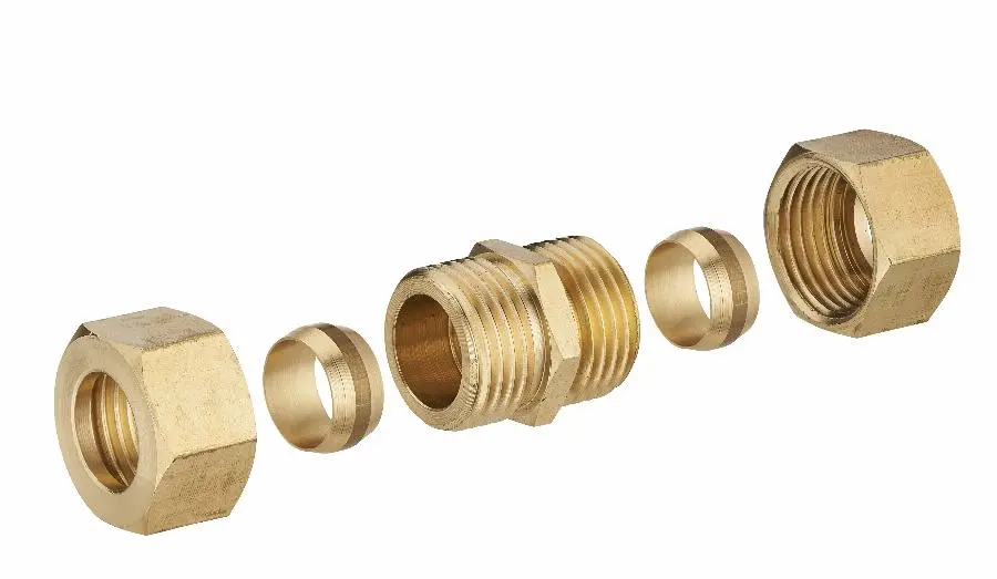 Raccord droit bicône égal - Ø 14 mm - NOYON ET THIEBAULT - 414-14L1