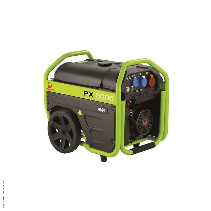 Groupe électrogène essence triphasé 4,8 kW AVR+DE PX8000 - PRAMAC - PK472TX2000