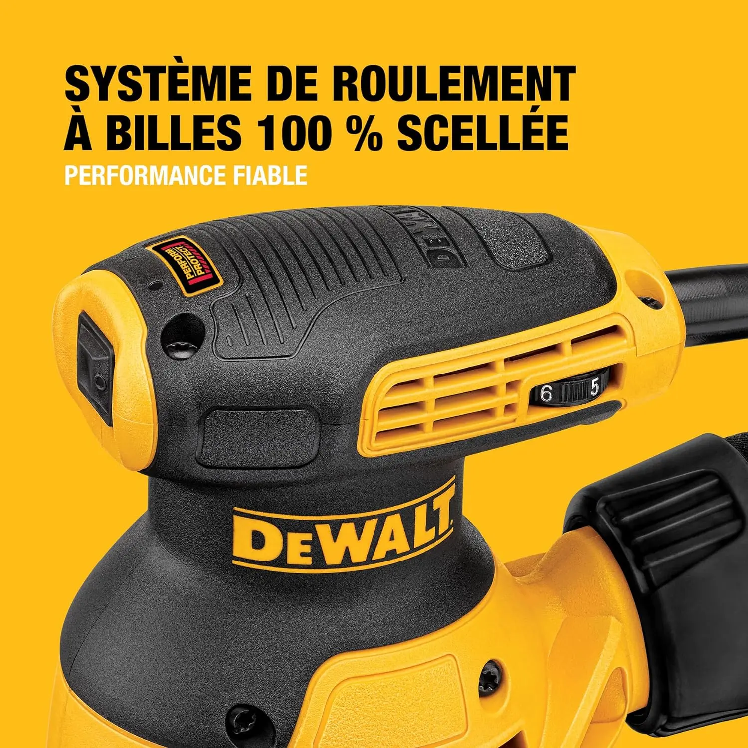Wiltec – Polisseuse rotative 1500W – Vitesse 3000 tr/min – 6 niveaux – Disque 180 mm pour polissage voiture