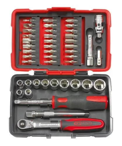 Coffret de douilles 1/4" ultimate - 44 pièces - KS TOOLS - 922.0644