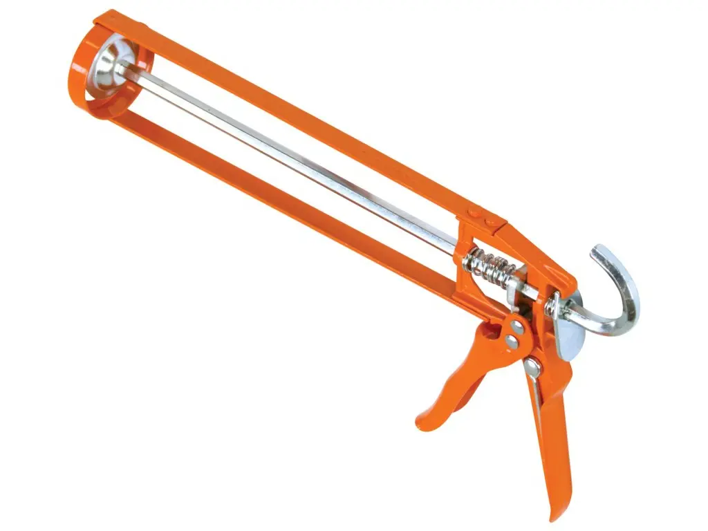 Pistolet squelette orange en métal - TALIAPLAST - 401921
