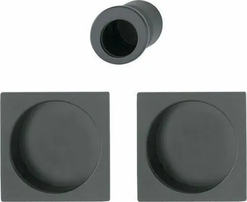 Set coulissant 4921 Set5 aveugle noir pour épaisseur de porte 35 mm - HOPPE - 11699310