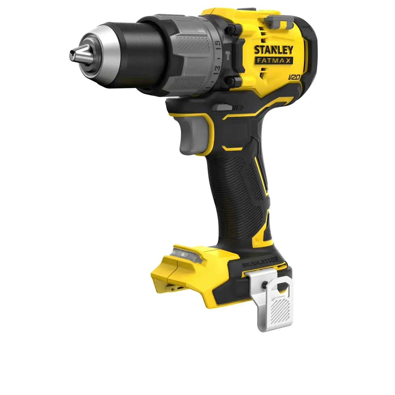 Perceuse-visseuse à percussion 80 Nm brushless lithium 18V - STANLEY - Sans batterie, ni chargeur -  SFMCD726B-XJ