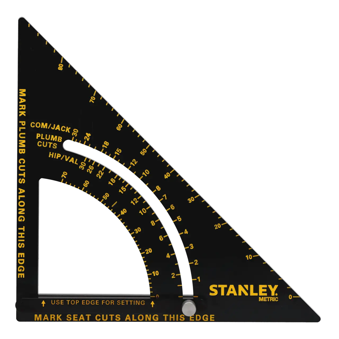 Équerre de charpentier ajustable en aluminium QUICKSQUARE® - STANLEY - STHT46056-0