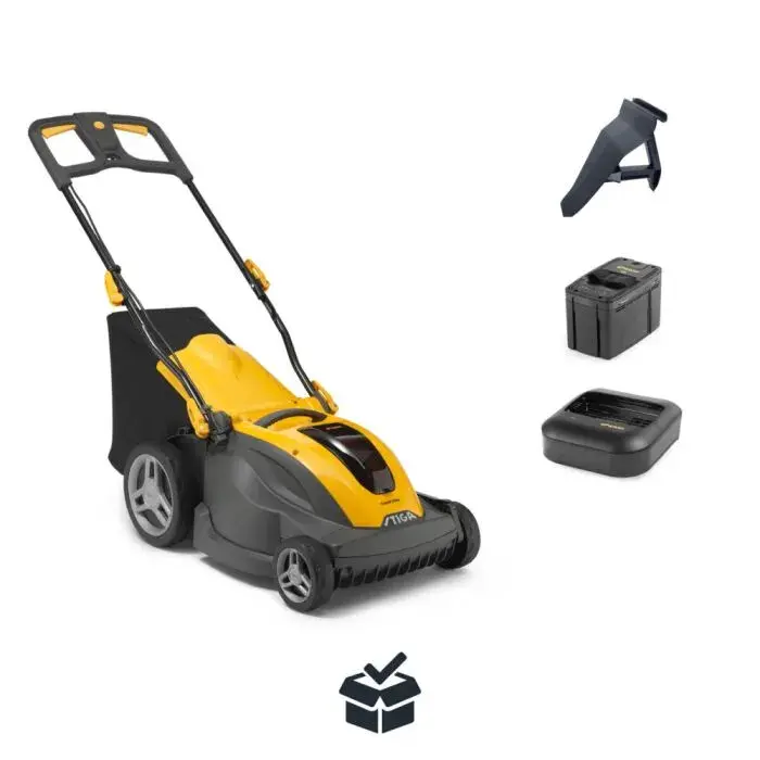 Tondeuse à batterie 48V Combi 344e Kit - STIGA - avec 1 batterie 5Ah - chargeur - 294426068/ST2