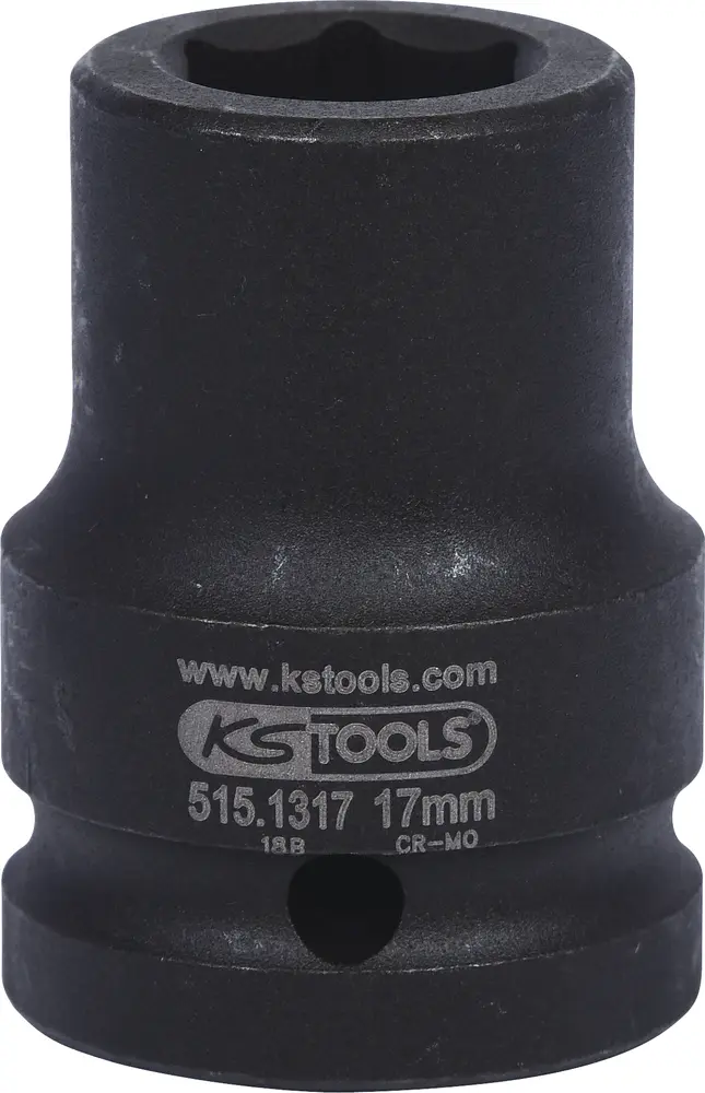 Douille à chocs 6 pans 3/4",  sur carte - KSTOOLS - 515