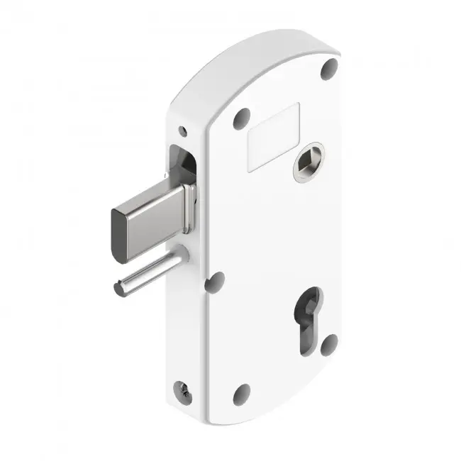 Serrure Modulox à pêne levant en applique - pêne 15 mm - blanc - TIRARD et BURGAUD - GB591003CU
