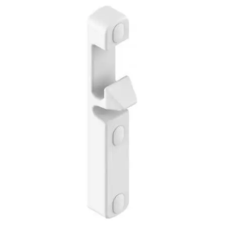 Gâche en applique pour serrure Modulox à pêne levant pour portail - blanc - TIRARD et BURGAUD - GB591053CU