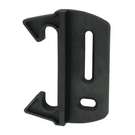 Gâche plate en feuillure pour serrure Modulox à pêne levant - noir - TIRARD et BURGAUD - GB592050CU