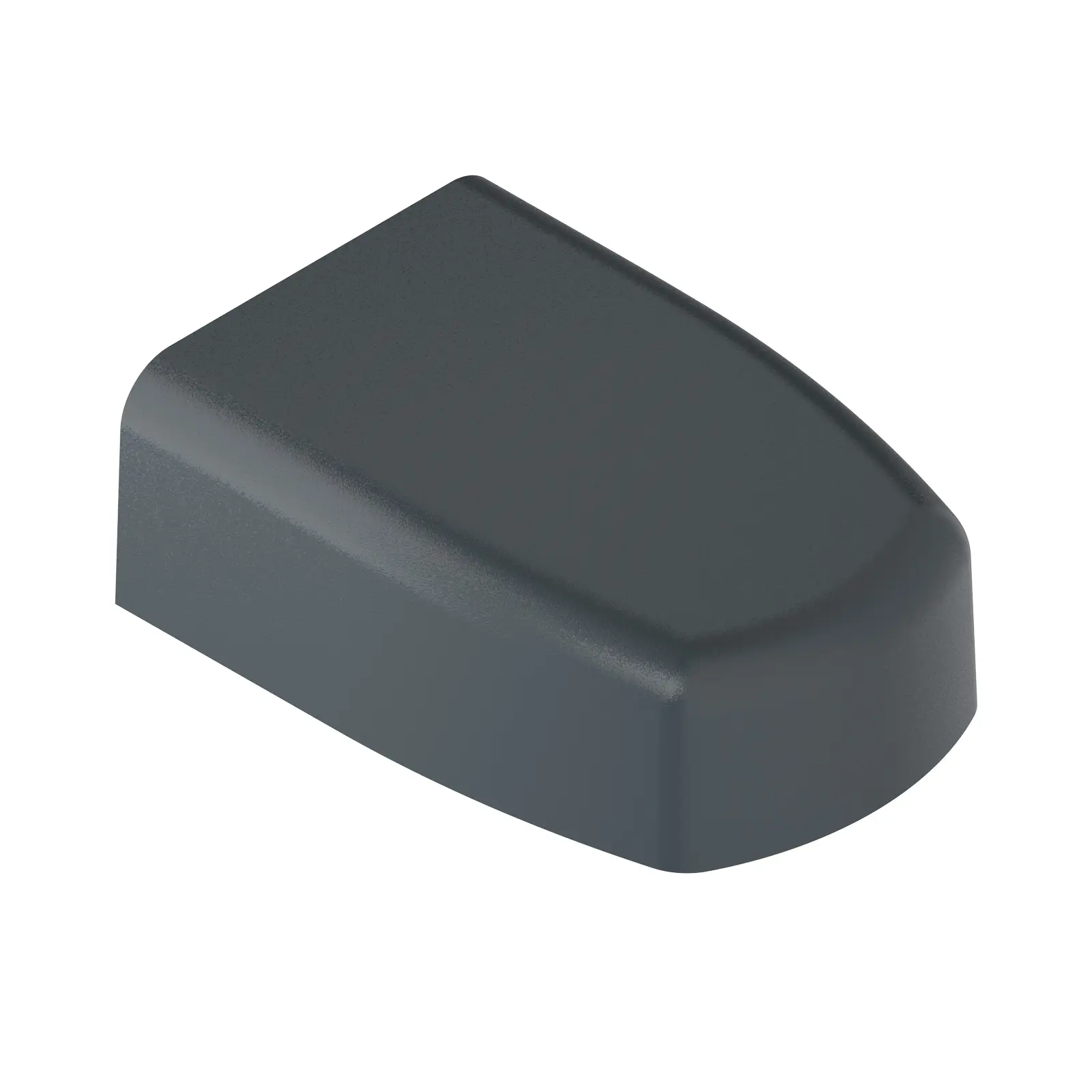 Capot de gond en aluminium - longueur 80 mm - noir RAL 9005, brillance 80 % - TIRARD et BURGAUD - AQU009N58CU