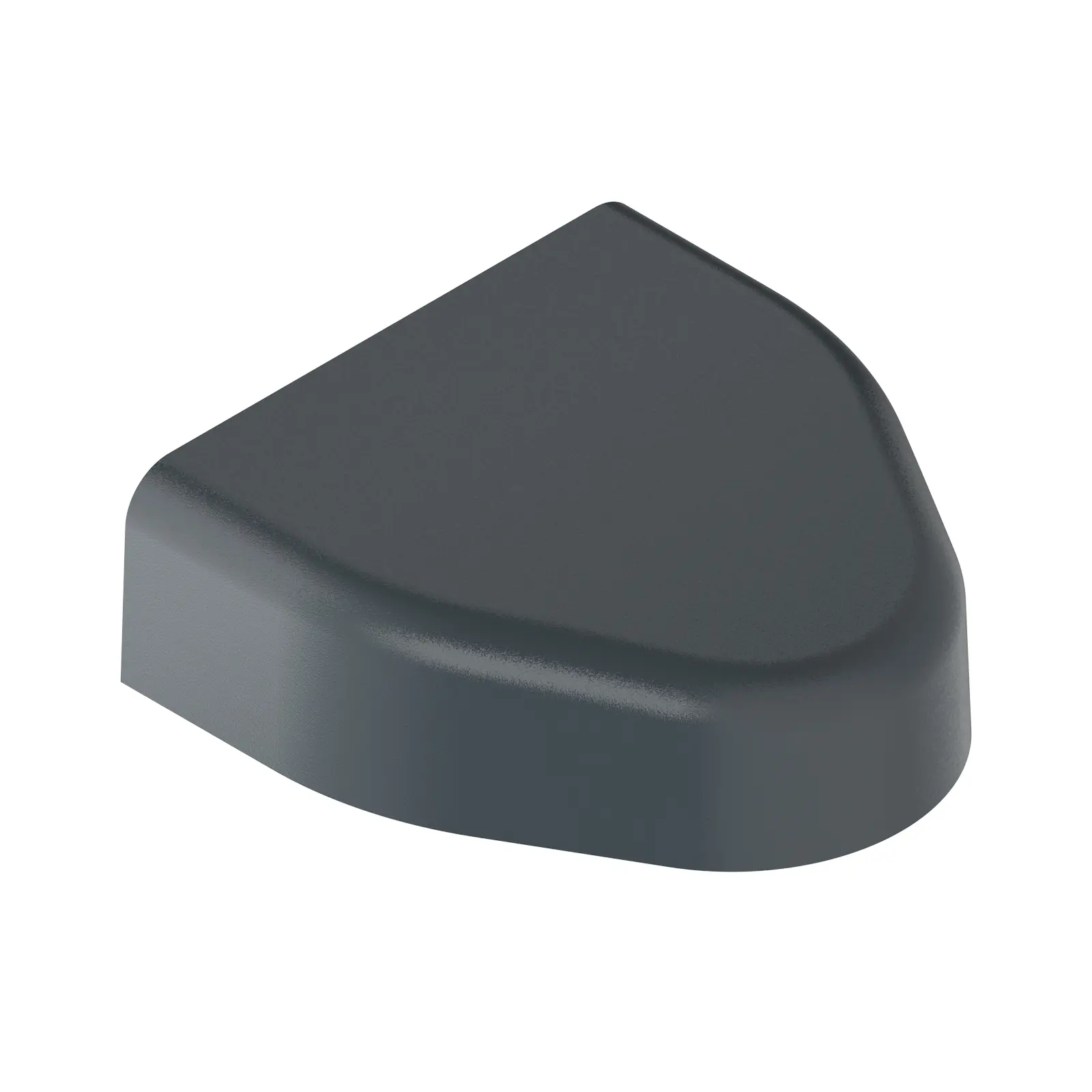 Capot de gond en aluminium - longueur 120 mm - blanc RAL 9016, brillance 80 % - TIRARD et BURGAUD - AQU003B68CU