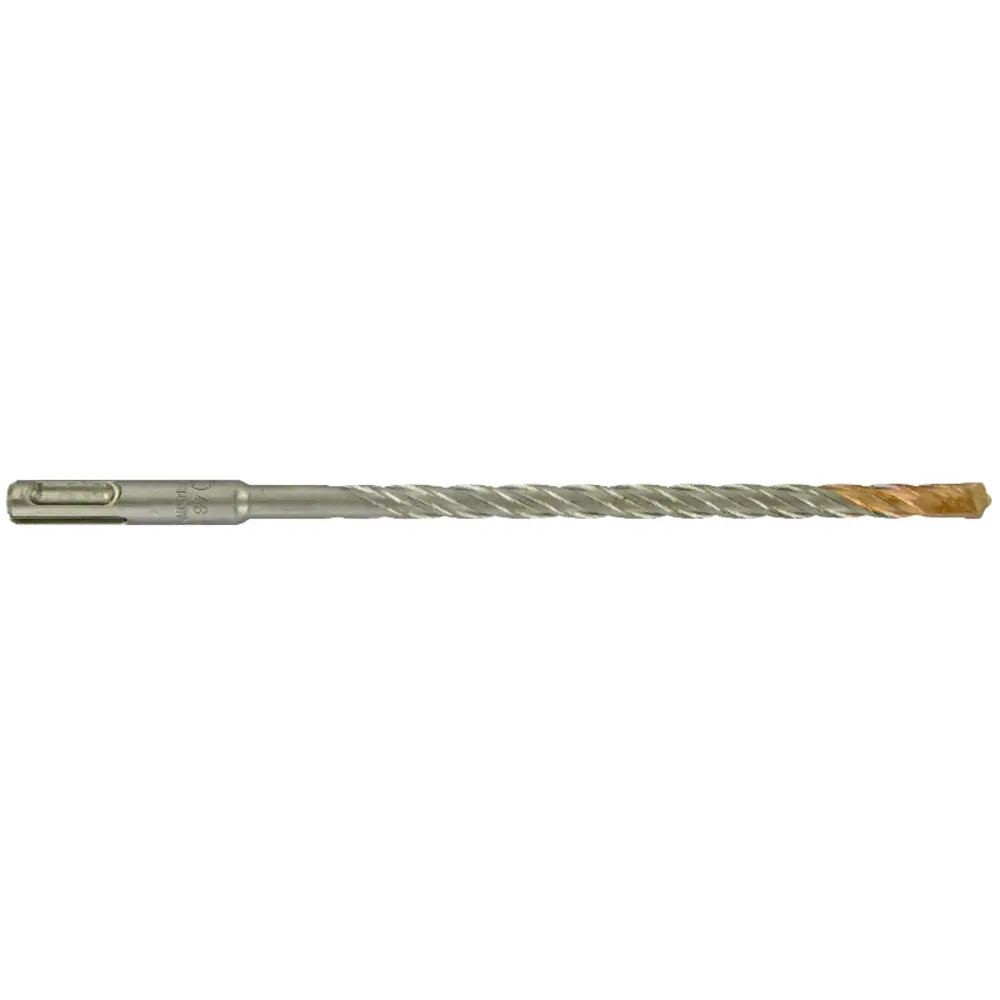 Foret bétons 2 taillants SPEEDER2 Pointe de centrage Quadruple goujures SDS+ 8x210MM - TIVOLY - 10931230800