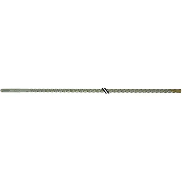 Foret bétons 2 taillants SPEEDER2 Pointe de centrage Quadruple goujures SDS+ 10x460MM - TIVOLY - 10931431000 