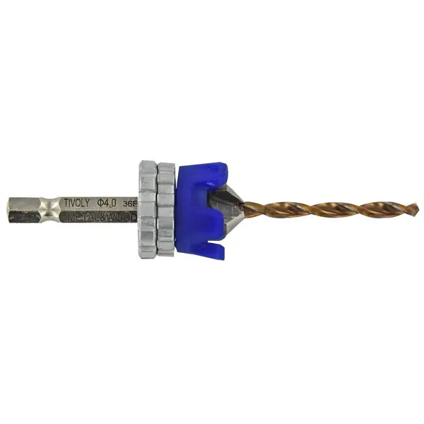 Mèche & Fraise HSS 2en1 Bois Métaux 3mm - TIVOLY - 11900720300