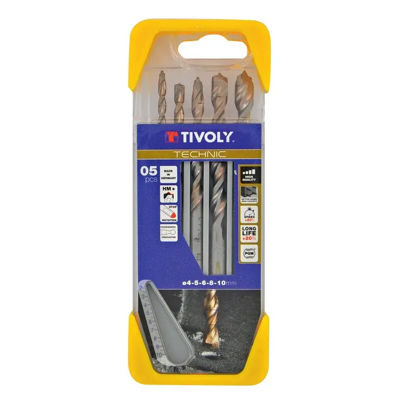 5 Forets beton Tivoly Technic - TIVOLY - 10960570002