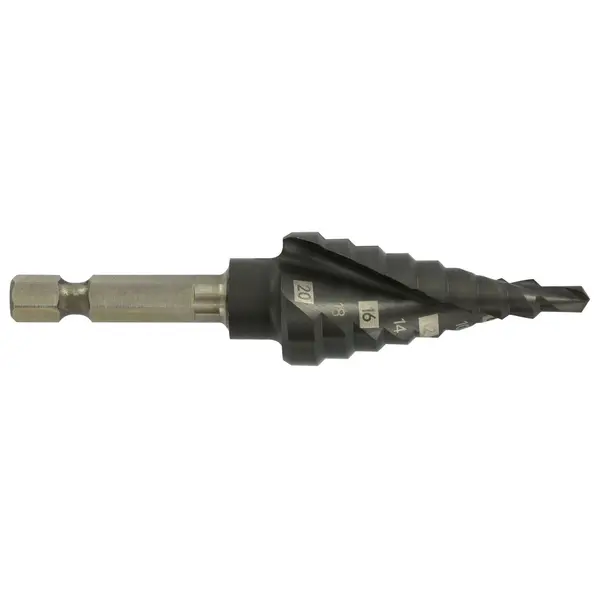 Foret conique étagé HSS Revêtu TiAlN 4/20MM - TIVOLY - 11448220420