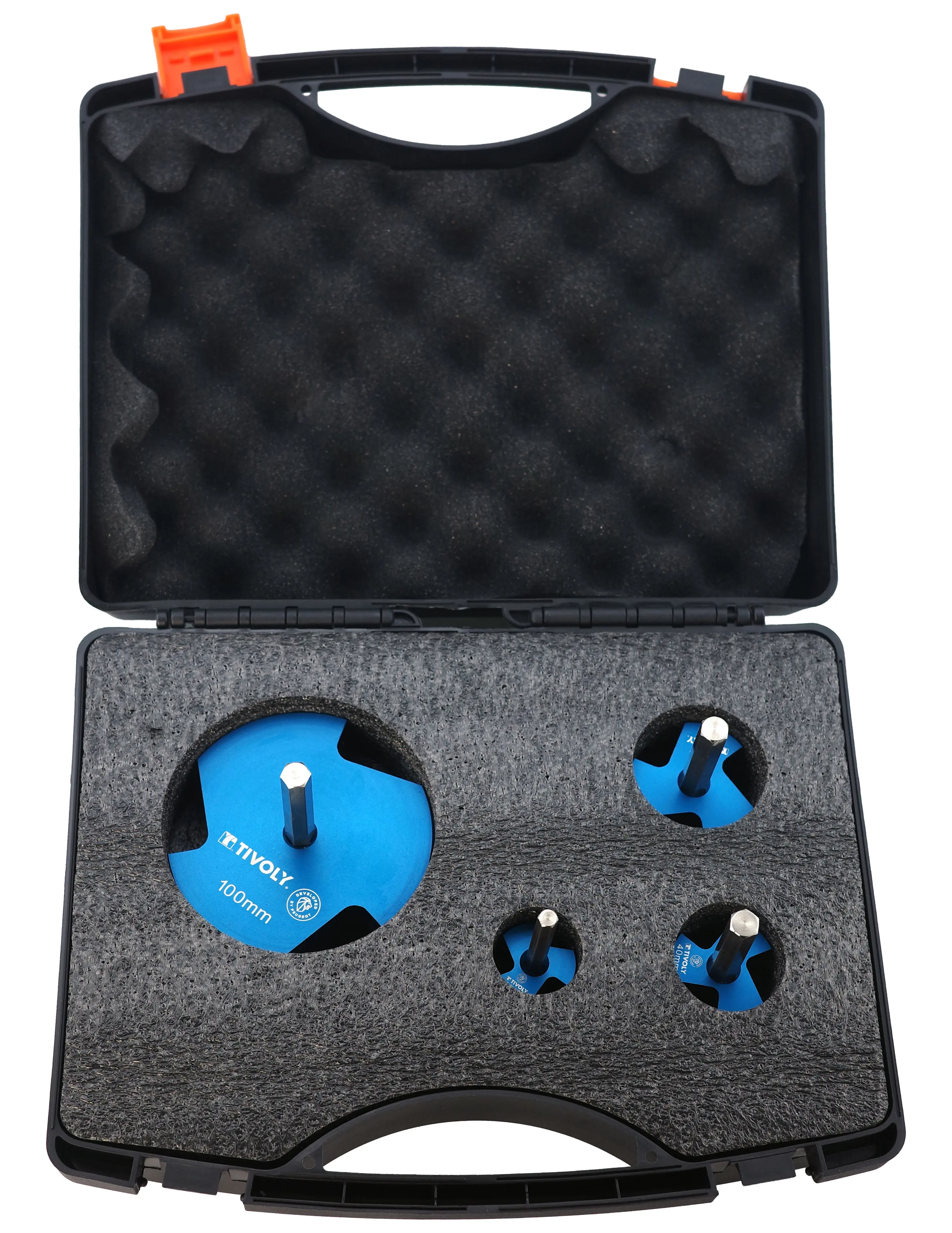 Coffret de 4 pièces fraises extracteurs de tube PVC - TIVOLY - 10333270001
