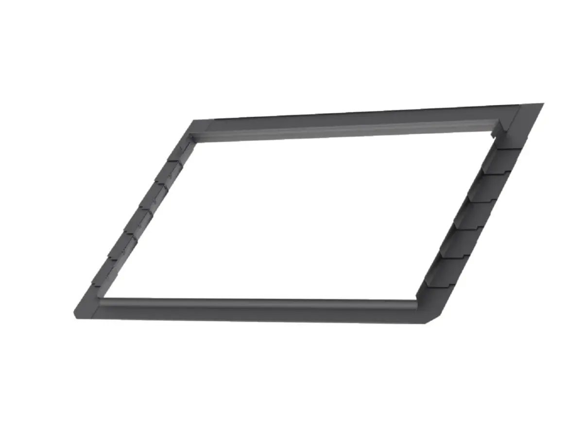 Raccord d'étanchéité pour verrière pour toi Ardoise Gris 3en1 - VELUX - EDLS FFKF
