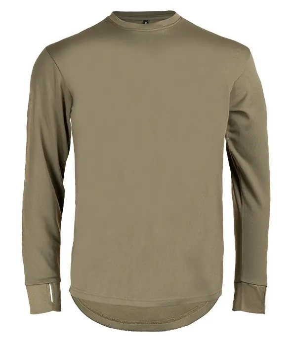 Tee-shirt Thermique steppe Vert - BOSSEUR - 12259