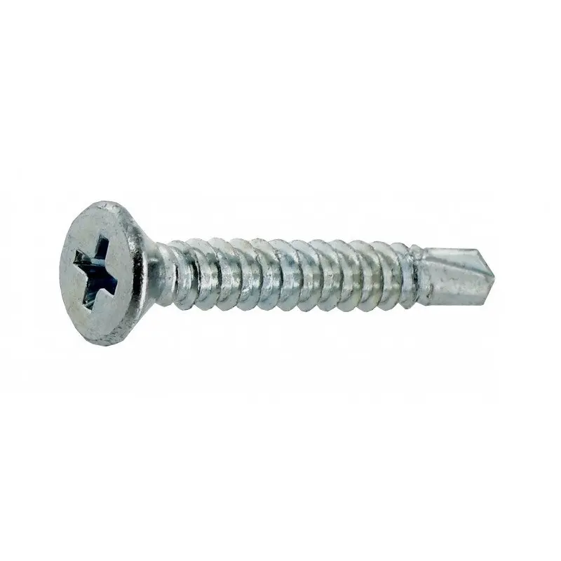 Sachet 12 vis tôle autop TF cruciforme 4,8x25 mm - VYNEX - 310178019948
