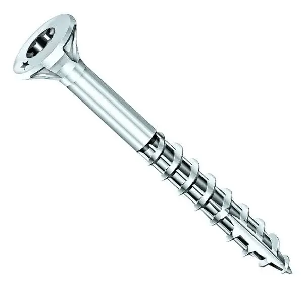 Vis à bois Rocket TF étoile AZ D.5 mm - Filetage partiel - Lot de 10 boites - VYNEX - 351400096787