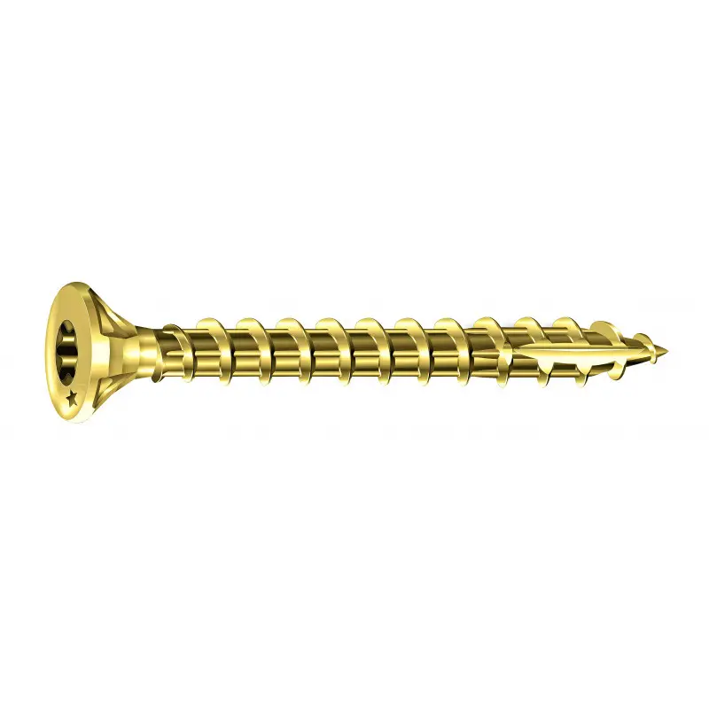 Boite vis rocket tête fraisée étoile acier bichromate mini vybac - VYNEX - 31017