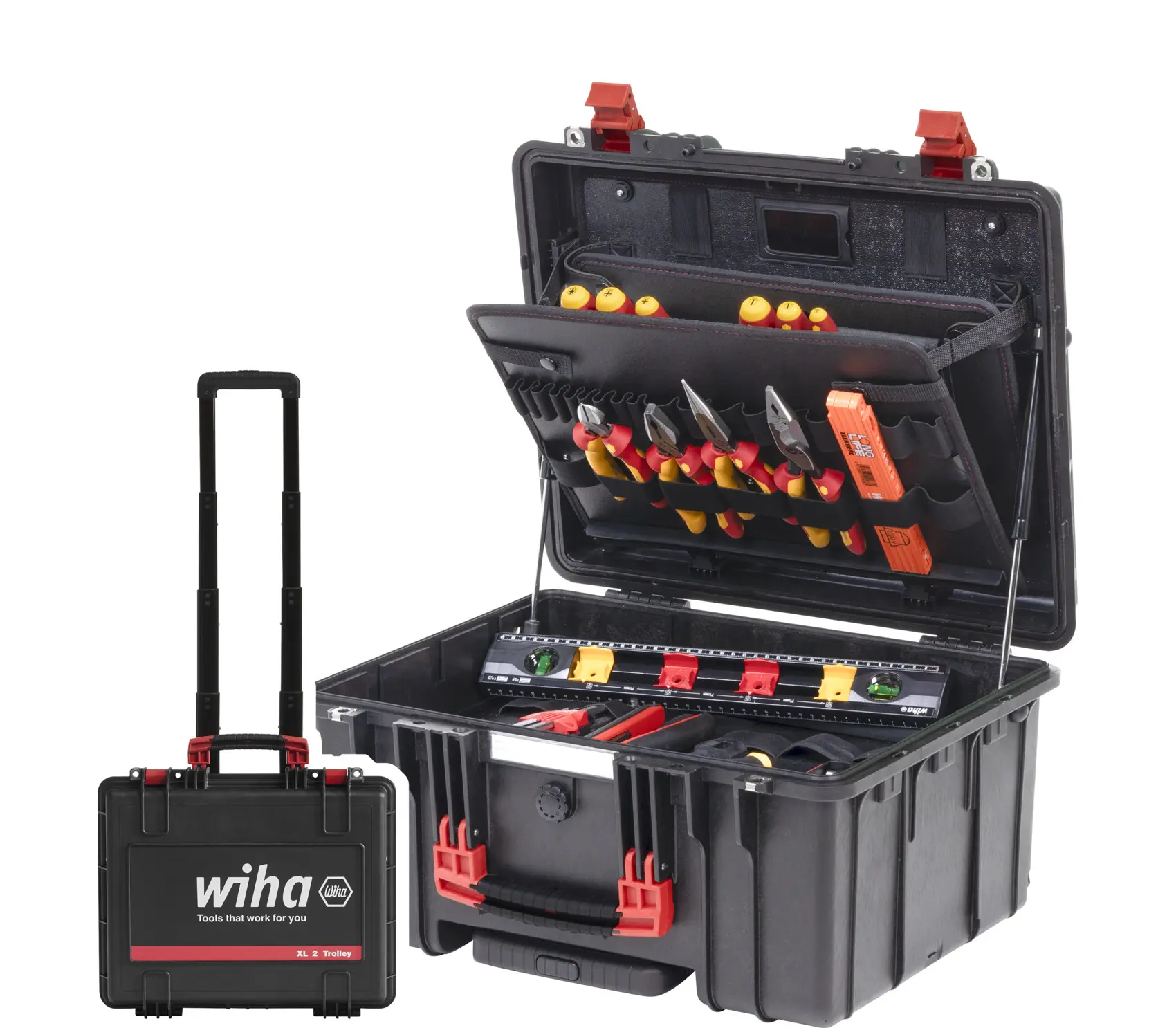 Caisse à outils XL 2 Trolley electric - WIHA - 45795