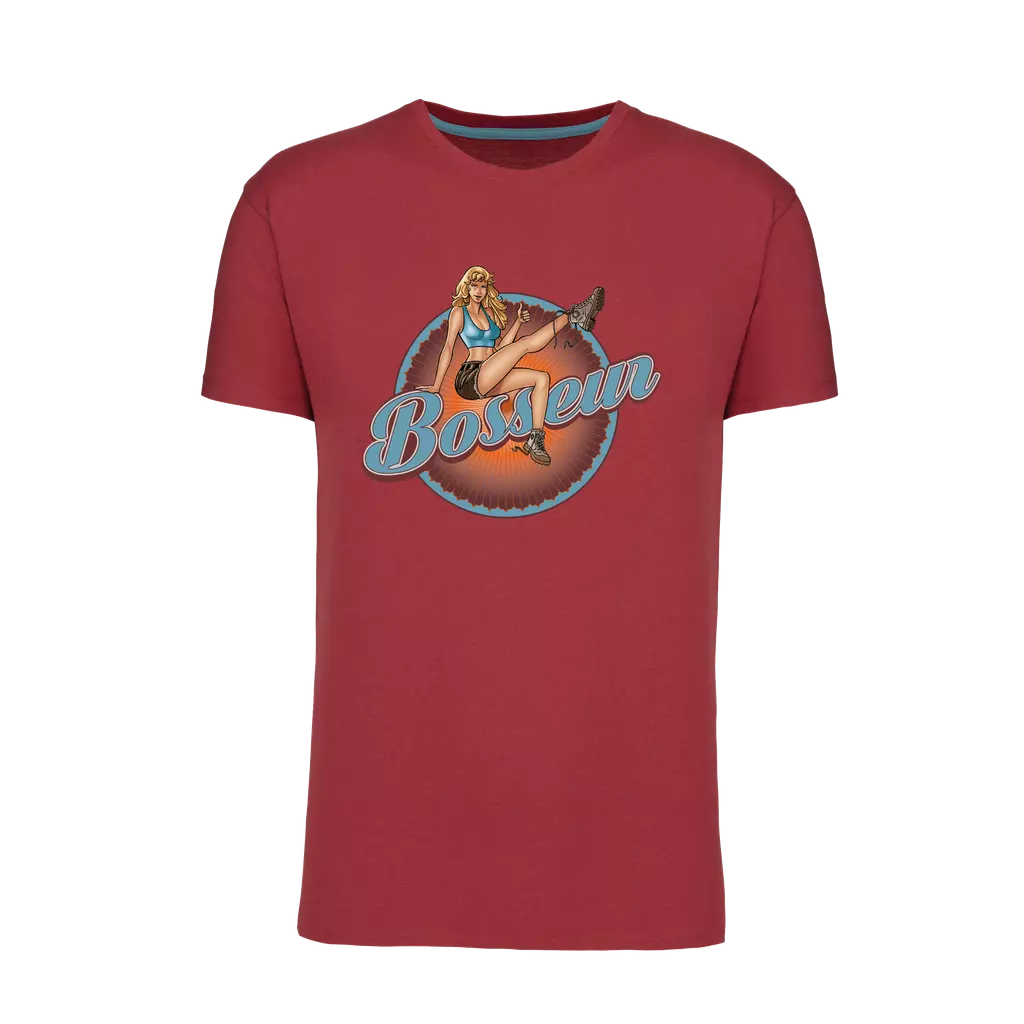 Tee-shirt de travail BOSSEUR Pin-up 2024 - 12216-002 Tee-shirt de travail BOSSEUR Pin-up 2024 - 12216-002