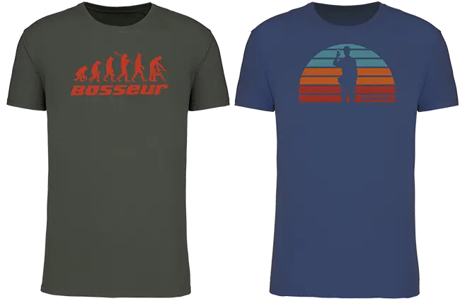 Lot de 2 t-shirt de travail BOSSEUR Evo Lichen L - 12229-006