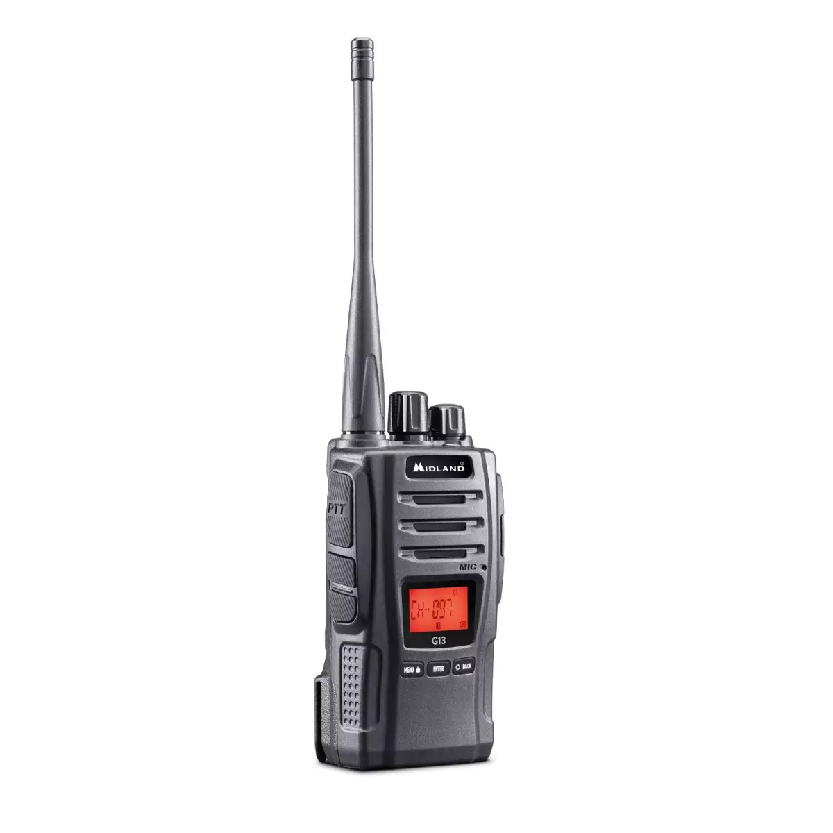Batteria Vhbw Per Midland CT790 – 1400mAh 7.4V Li-Ion, Con Clip, Sostituisce BLO-001/004/007