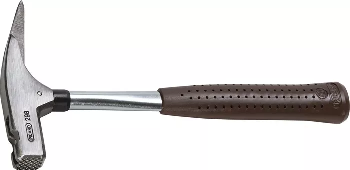 Marteau de charpentiers poli avec porte-clou magnétique avec manche et bande lisse - PICARD - 29800