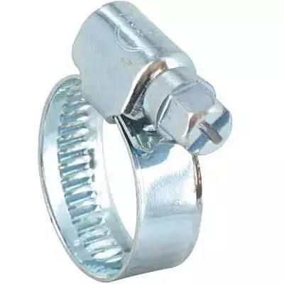 Collier de serrage acier -  L 8mm Ø18-28mm - BRICODEAL - 590333