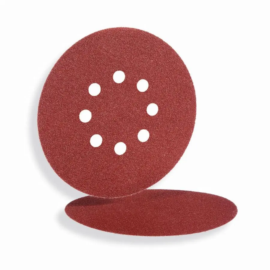 Disque papier velcro rigide VC153 8 trous HERMES - Ø125 - G.100 - EB26 - 6128364