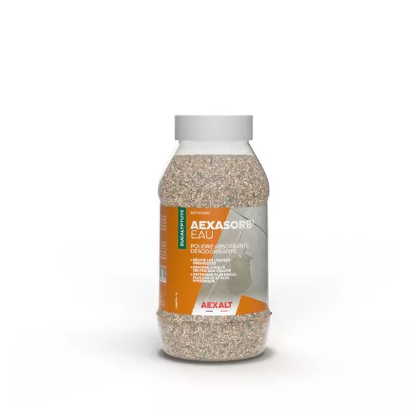 Poudre absorbante désodorisante, Aexasorb eau, 1L - AEXALT - AB670 Poudre absorbante désodorisante, Aexasorb eau, 1L - AEXALT - AB670