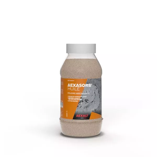 Poudre absorbante désodorisante, Aexasorb huile, 1L - AEXALT - AB830 Poudre absorbante désodorisante, Aexasorb huile, 1L - AEXALT - AB830