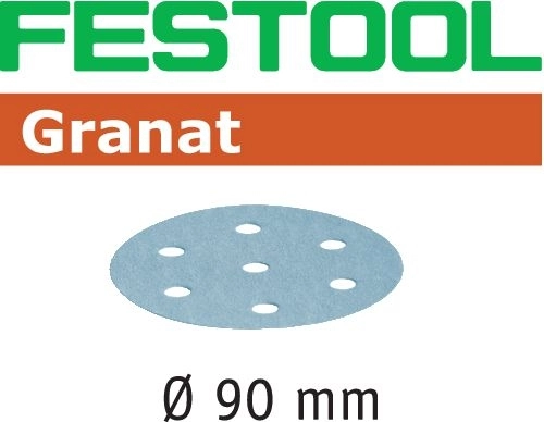 Abrasif STF D90/6 FESTOOL - grain 80 - 50 pièces - 497365