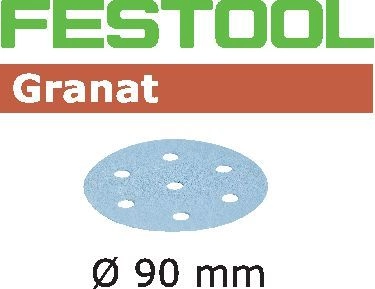 Abrasif STF FESTOOL - D90/6 - grain 40 - 50 pièces - 497363