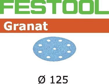 Abrasif STF FESTOOL - D125/90 - grain 40 - 50 pièces - 497165